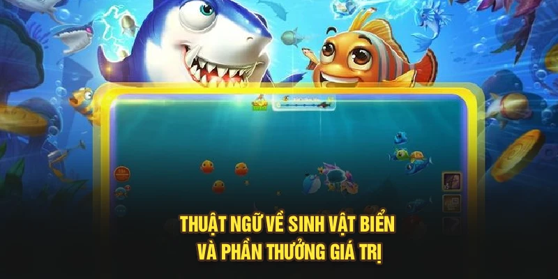 Thuật ngữ về sinh vật biển và phần thưởng giá trị